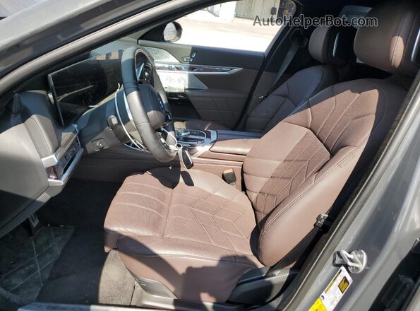 WBY53EJ09PCN81496 2023 BMW OTHER Gray Widok wnętrza z przodu