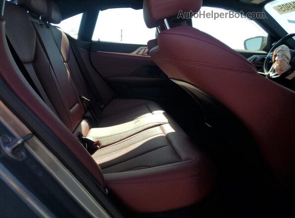 WBY73AW00PFR45409 2023 BMW I4 Silver Vista de los asientos traseros