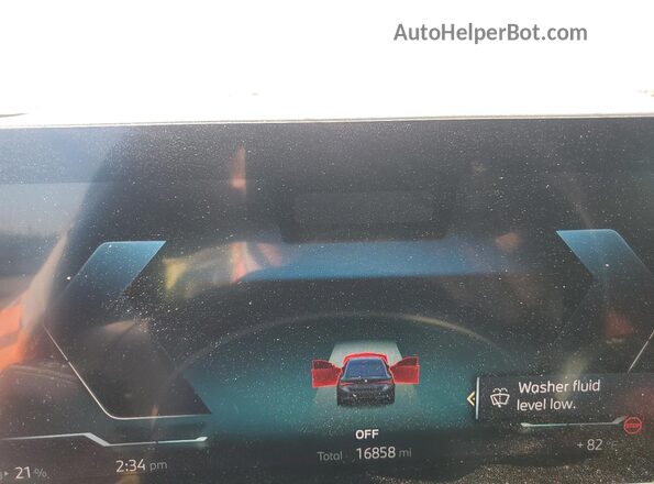 WBY73AW00PFR45409 2023 BMW I4 Silver Vista del cuadro de instrumentos