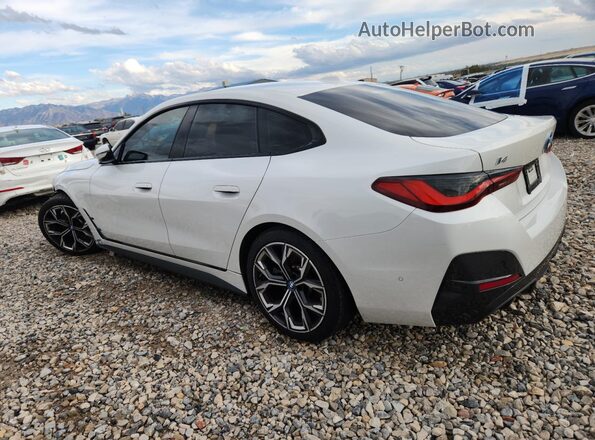 WBY73AW01NFN01887 2022 BMW I4 White Հետևի ձախ