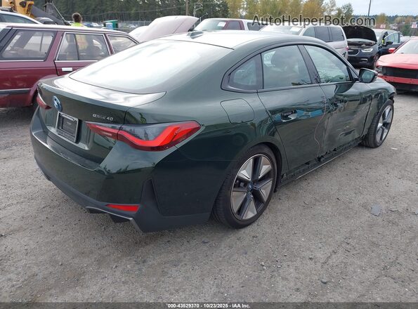 WBY73AW03PFP99233 2023 BMW I4 Зеленый Задняя правая четверть