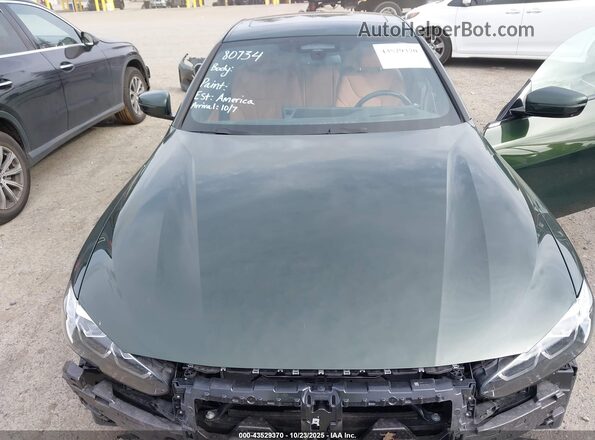 WBY73AW03PFP99233 2023 BMW I4 Зеленый Вид сзади