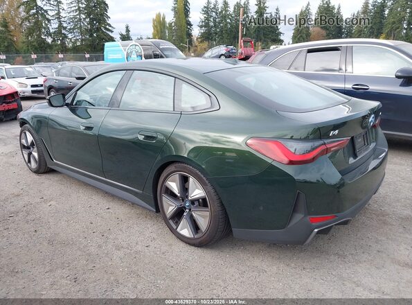 WBY73AW03PFP99233 2023 BMW I4 Зеленый Задняя левая четверть