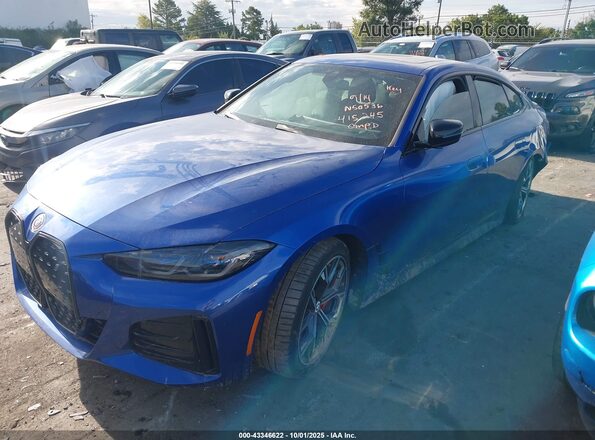 WBY73AW04PFN50536 2023 BMW I4 Blue Vista tres cuartos delantera izquierda