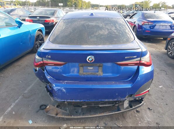 WBY73AW04PFN50536 2023 BMW I4 Blue Vista frontal
