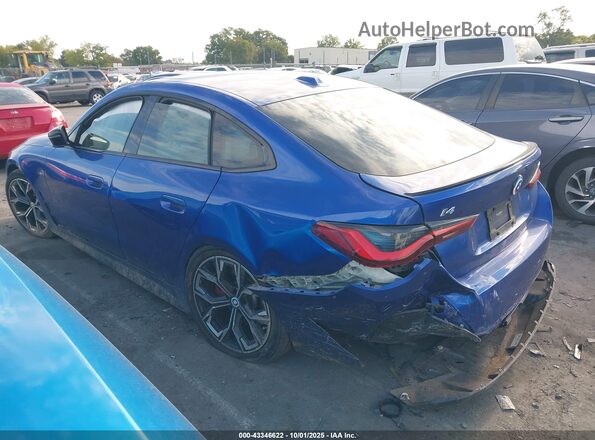 WBY73AW04PFN50536 2023 BMW I4 Blue Vista interior de 360 grados