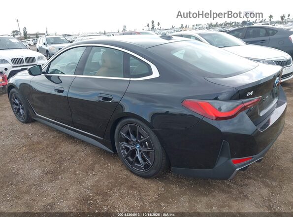 WBY73AW06NFN15669 2022 BMW I4 Black Հետևի ձախ