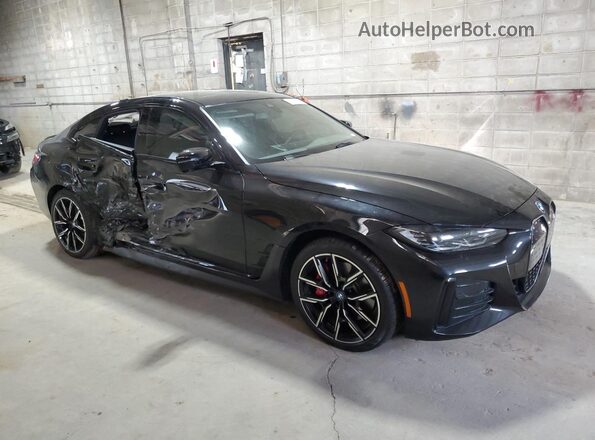 WBY73AW06PFN73798 2023 BMW I4 Black Front right
