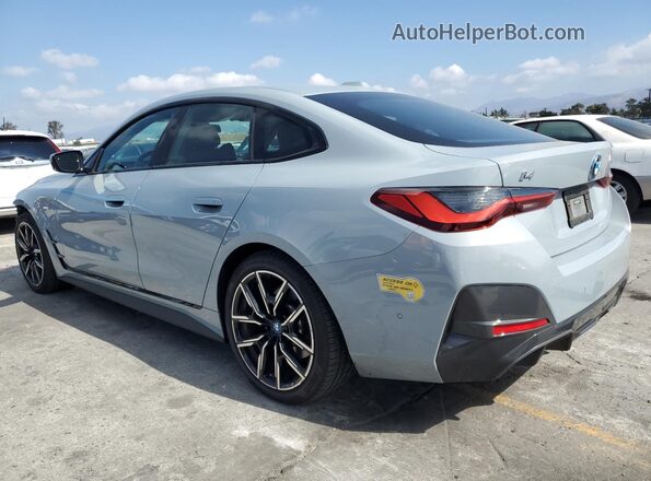 WBY73AW07NFN15938 2022 BMW I4 Gray Հետևի ձախ