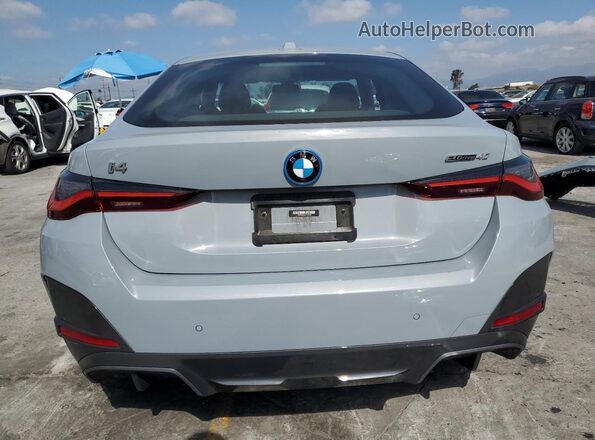 WBY73AW07NFN15938 2022 BMW I4 Gray Հետևի տեսք
