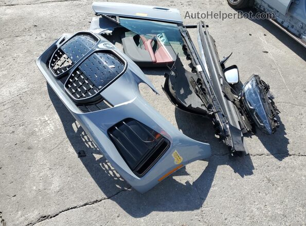 WBY73AW07NFN15938 2022 BMW I4 Gray Շարժիչի բաժամունքի տեսք