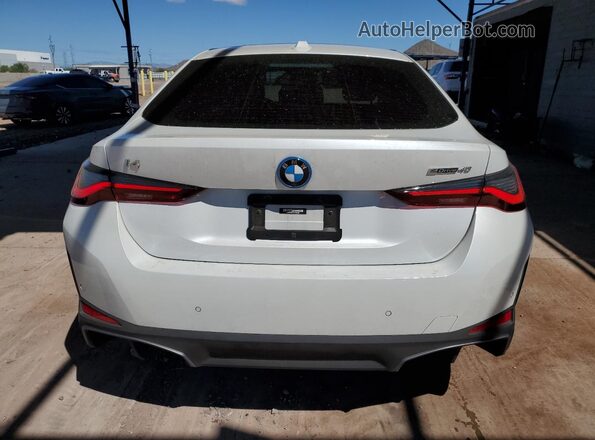 WBY73AW08NFN06228 2022 BMW I4 White Вид ззаду