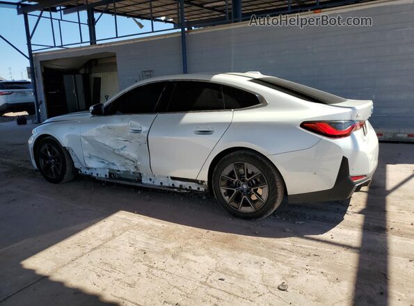 WBY73AW08NFN06228 2022 BMW I4 White Задня ліва чверть