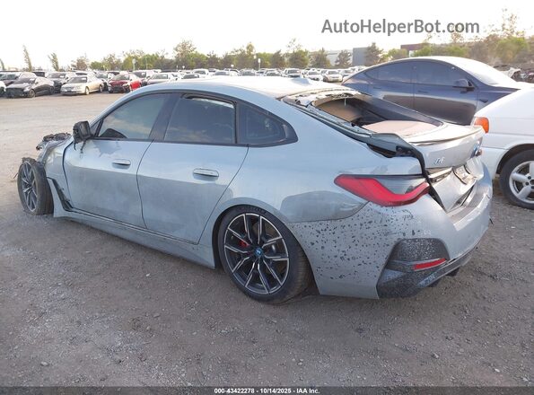 WBY73AW08PFP34958 2023 BMW I4 Gray Trasero izquierdo