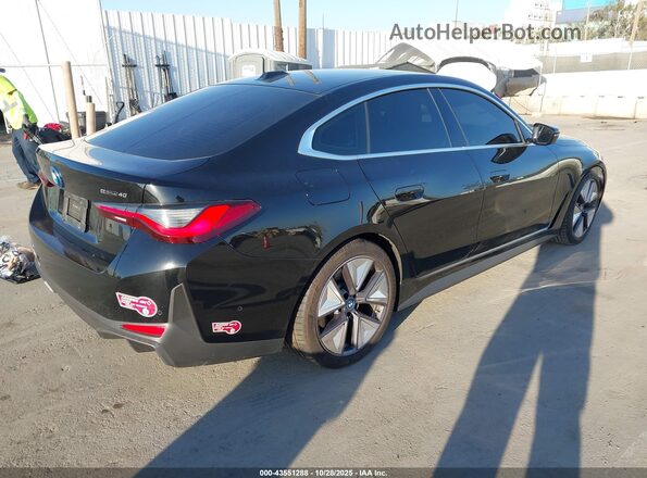 WBY73AW09PFR30259 2023 BMW I4 Black Հետևի աջ