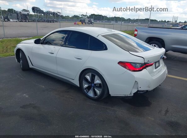 WBY73AW0XPFN90054 2023 BMW I4 White Задня ліва чверть