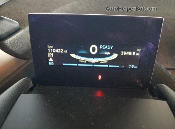WBY7Z2C54JVB88678 2018 BMW I3 Черный Вид щитка приборов