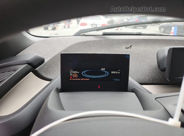 WBY8P2C05M7H77245 2021 BMW I3 Черный Вид щитка приборов