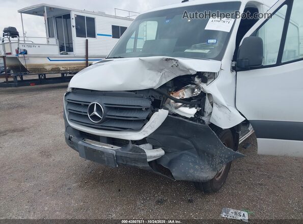 WD4PF0CD3KP165407 2019 MERCEDES-BENZ SPRINTER White Widok z przodu