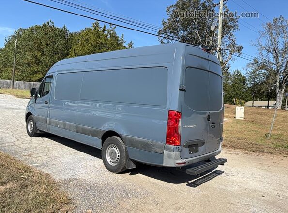 WD4PF1CD8KP143442 2019 MERCEDES-BENZ SPRINTER Синий Передняя правая четверть
