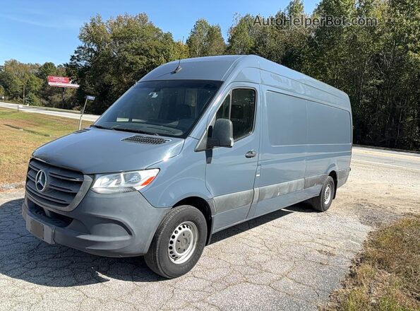 WD4PF1CD8KP143442 2019 MERCEDES-BENZ SPRINTER Синий Задняя правая четверть