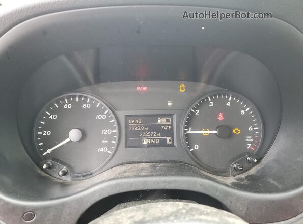 WD4PG2EE2K3529502 2019 MERCEDES-BENZ METRIS White Widok zestawu wskaźników