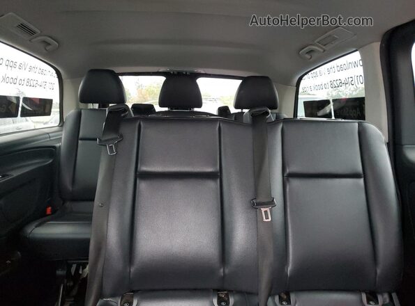 WD4PG2EE3J3400991 2018 MERCEDES-BENZ METRIS Двухцветный Вид задних сидений