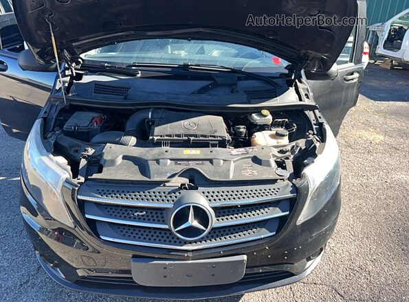 WD4PG2EE3J3413787 2018 MERCEDES-BENZ METRIS Black Widok wnętrza z przodu