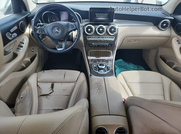 WDC0G4JB1KF501475 2019 MERCEDES-BENZ GLC-CLASS White Вид панелі приладів
