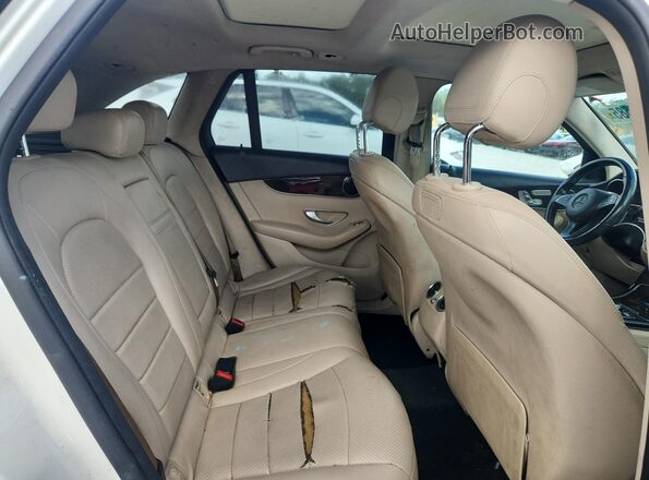 WDC0G4JB1KF501475 2019 MERCEDES-BENZ GLC-CLASS White Вид задньої частини салону