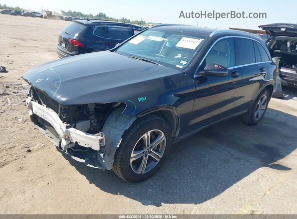 WDC0G4JB1KF619283 2019 MERCEDES-BENZ GLC 300 Черный Передняя левая четверть