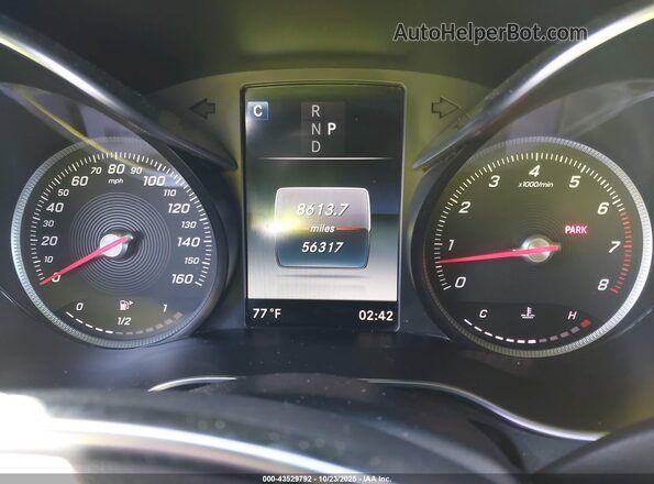 WDC0G4JBXKV127048 2019 MERCEDES-BENZ GLC 300 Gray Widok tylnych siedzeń