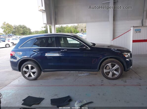 WDC0G4KB1KV176573 2019 MERCEDES-BENZ GLC 300 Blue Rear interior view