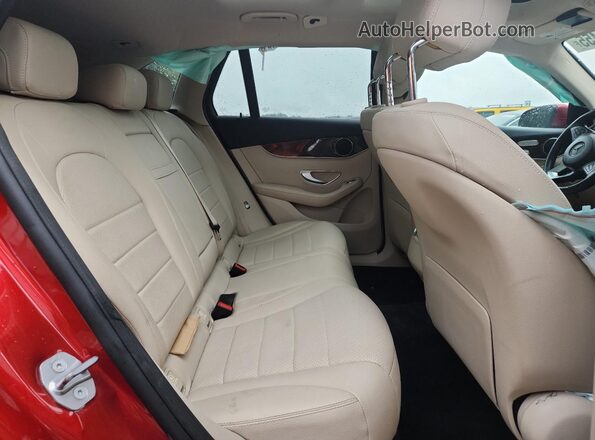 WDC0G4KB3JV053372 2018 MERCEDES-BENZ GLC-CLASS Красный Вид задних сидений