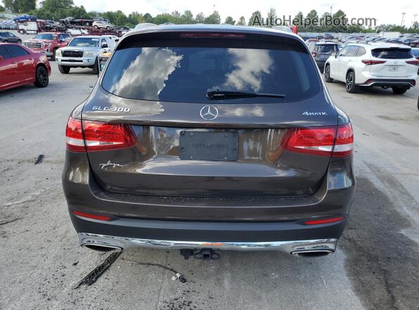 WDC0G4KB9JV067499 2018 MERCEDES-BENZ GLC-CLASS Brown 