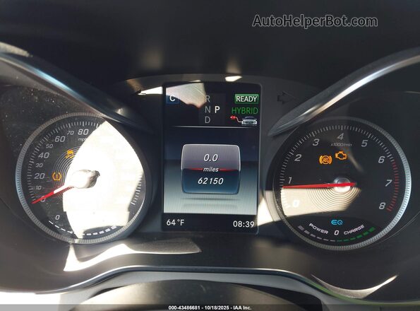 WDC0G5EB3KF504880 2019 MERCEDES-BENZ GLC 350E Black Vista de los asientos traseros
