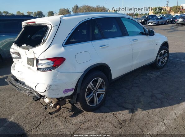 WDC0G5EB3KF590370 2019 MERCEDES-BENZ GLC 350E White Trasero derecho