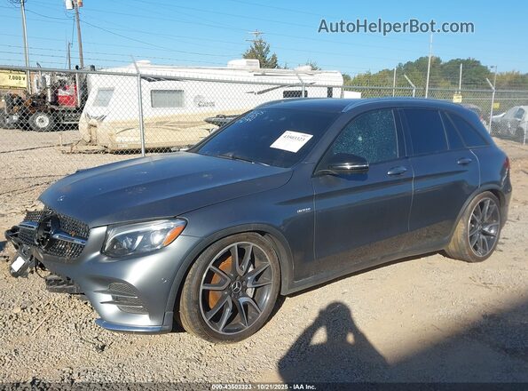 WDC0G6EB6KF529875 2019 MERCEDES-BENZ AMG GLC 43 Gray Przód lewy