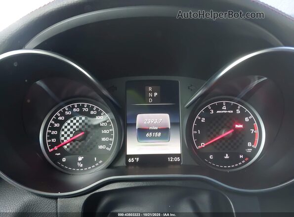 WDC0G6EB6KF529875 2019 MERCEDES-BENZ AMG GLC 43 Gray Widok tylnych siedzeń