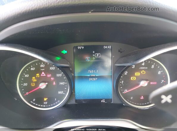 WDC0G8DB3LF734794 2020 MERCEDES-BENZ GLC 300 Blue Հետևի նստատեղերի տեսք