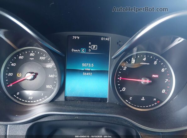WDC0G8DB5LF703076 2020 MERCEDES-BENZ GLC 300 Black Հետևի նստատեղերի տեսք