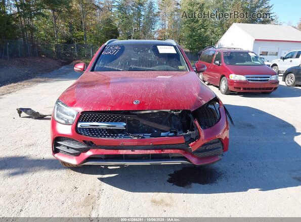 WDC0G8EB3LF746118 2020 MERCEDES-BENZ GLC 300 Red Սարքավորումների վահանակի տեսք