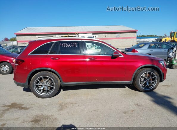 WDC0G8EB3LF746118 2020 MERCEDES-BENZ GLC 300 Red Սալոնի հետևի տեսք