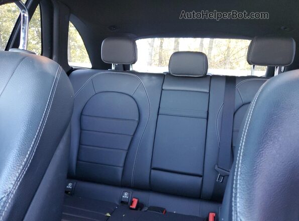 WDC0G8EB8LF723126 2020 MERCEDES-BENZ GLC-CLASS Black Rear seats view