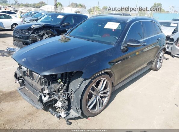 WDC0G8JB5KF499267 2019 MERCEDES-BENZ AMG GLC 63 Black Передня ліва чверть