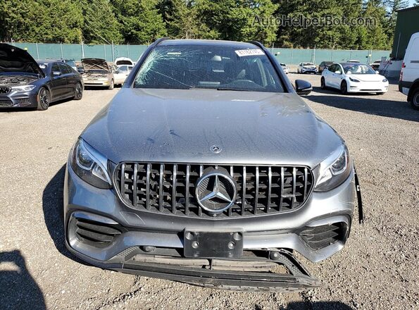 WDC0G8JB7JF436573 2018 MERCEDES-BENZ GLC-CLASS Gray წინა ხედი