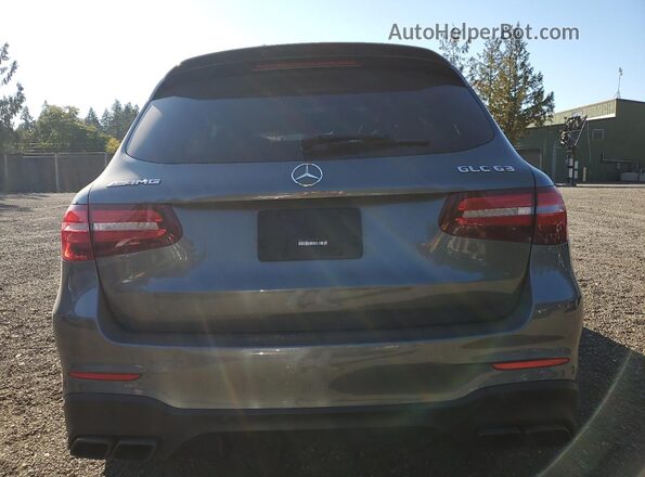 WDC0G8JB7JF436573 2018 MERCEDES-BENZ GLC-CLASS Gray უკანა ხედი
