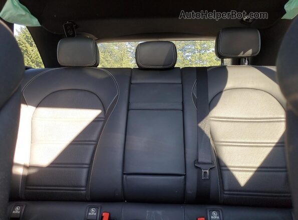 WDC0G8JB7JF436573 2018 MERCEDES-BENZ GLC-CLASS Gray უკანა სავარძლების ხედი