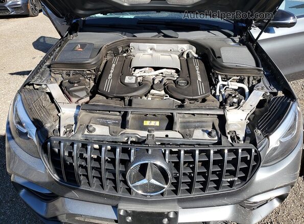 WDC0G8JB7JF436573 2018 MERCEDES-BENZ GLC-CLASS Gray ძრავის განყოფილების ხედი