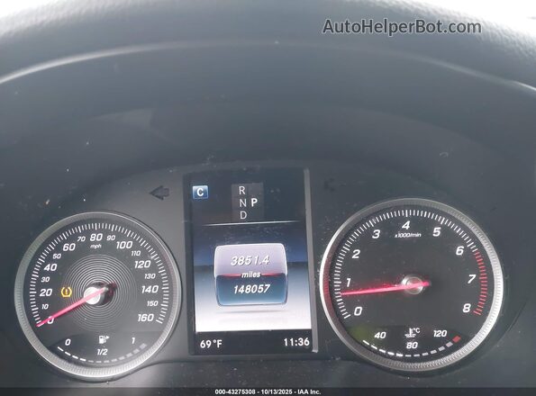 WDC0J4KB2HF196223 2017 MERCEDES-BENZ GLC 300 COUPE Gray Widok tylnych siedzeń